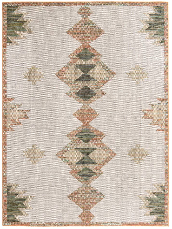 Detail image of 7' 10 x 10' Easy-Clean Baja Indoor / Outdoor Rug