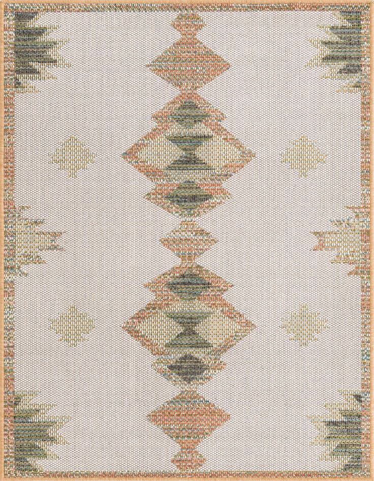 Detail image of 4' x 6' Easy-Clean Baja Indoor / Outdoor Rug