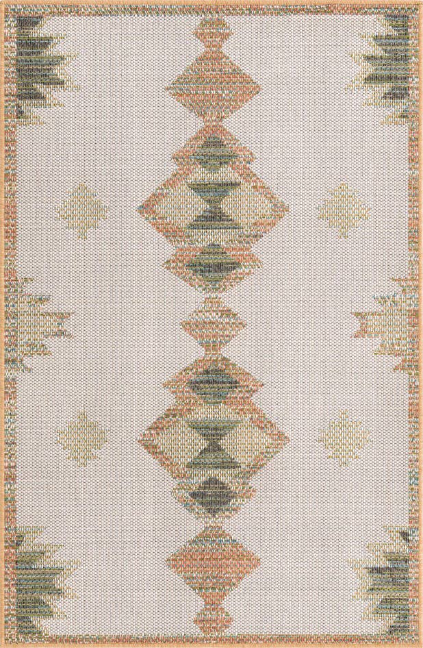 Detail image of 4' x 6' Easy-Clean Baja Indoor / Outdoor Rug