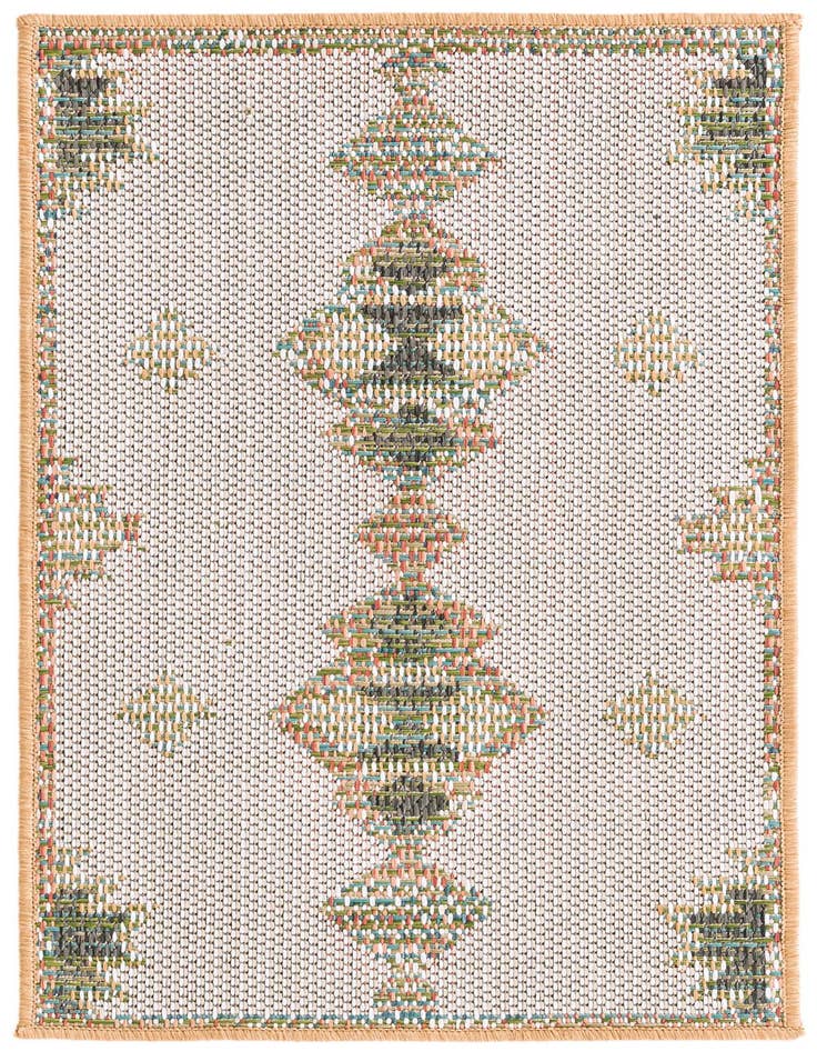 Detail image of 2' x 3' Easy-Clean Baja Indoor / Outdoor Rug