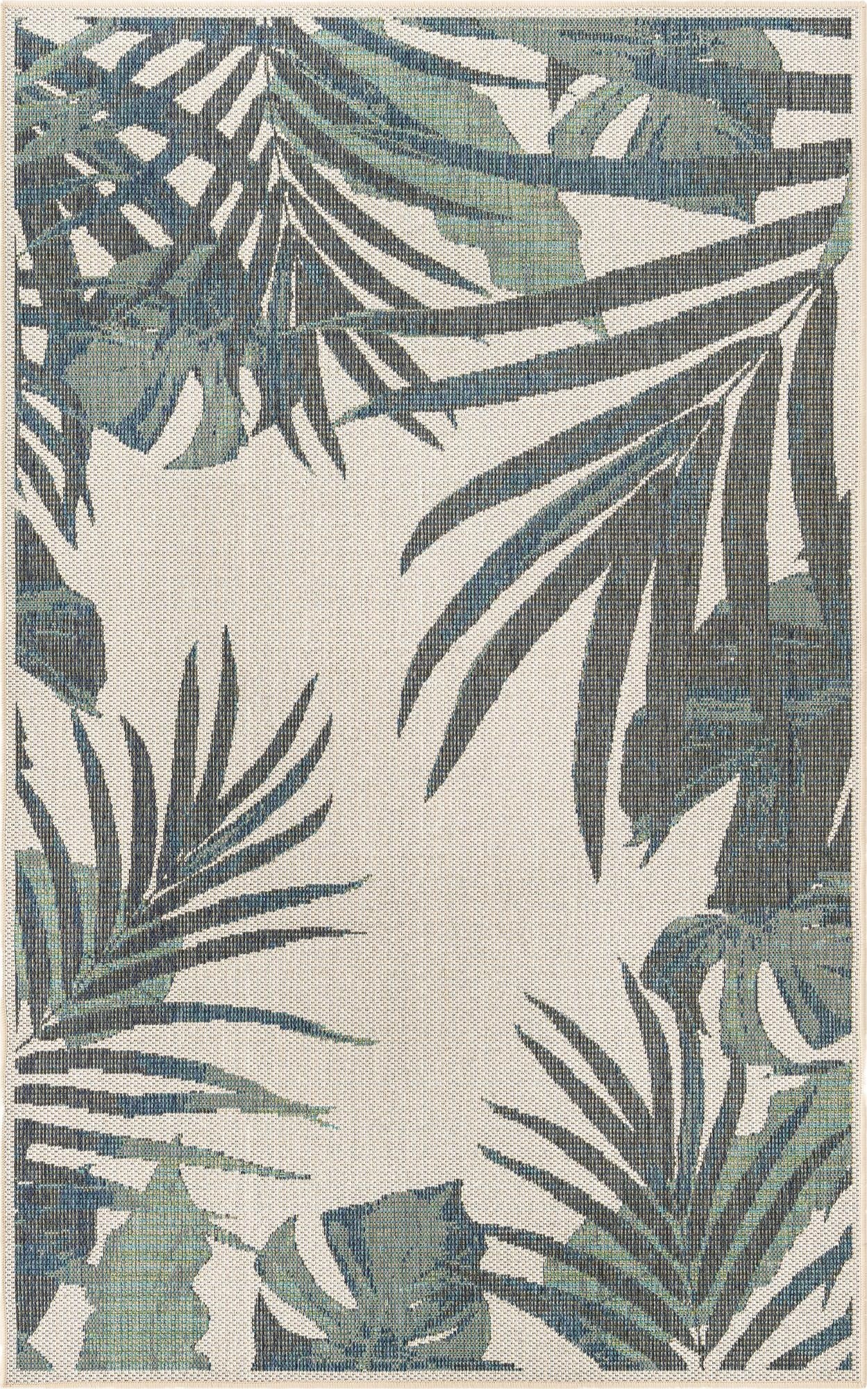 5' 3 x 7' 7  Washable Baja Indoor / Outdoor Rug