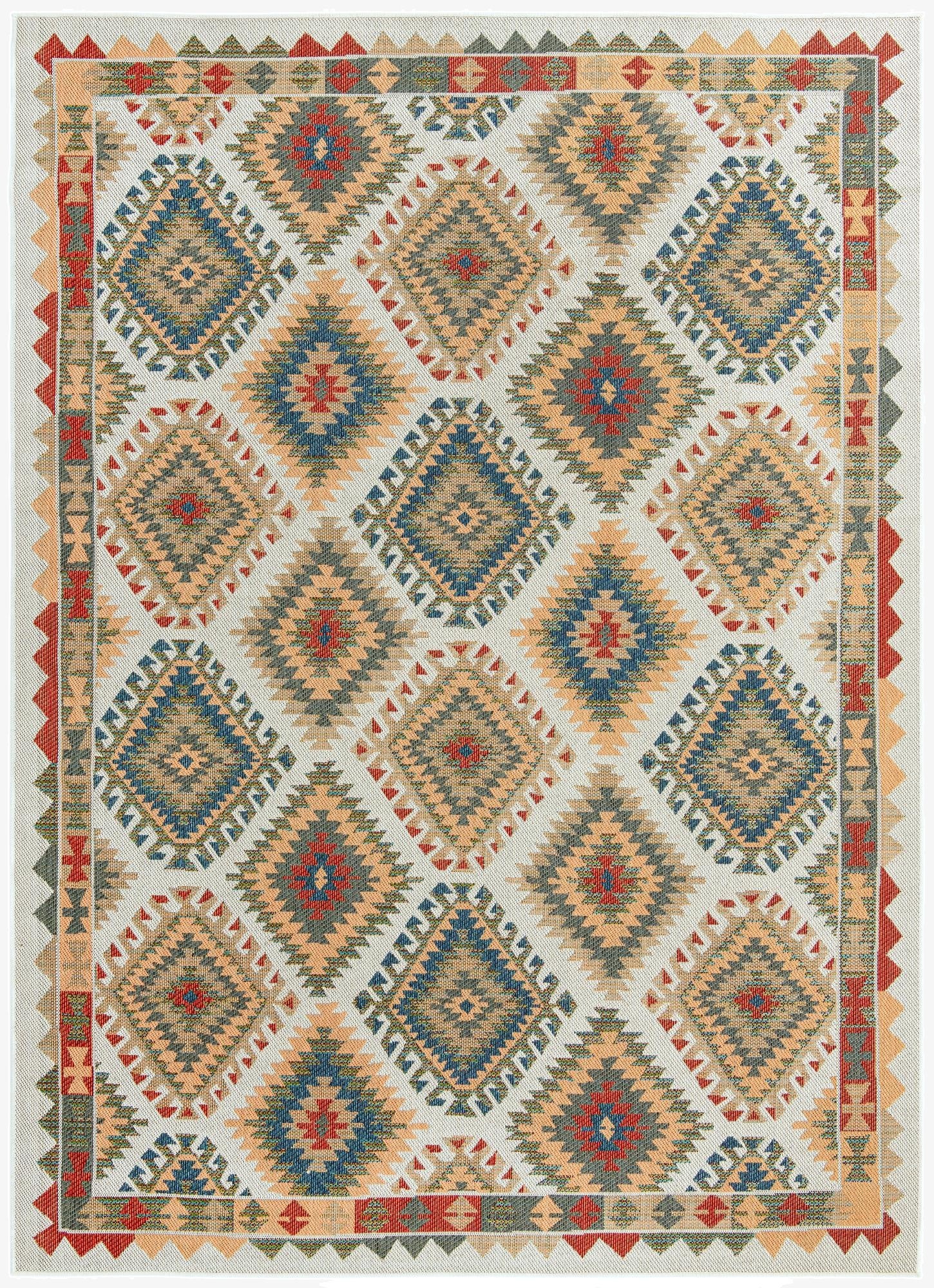 Primary image 9' x 12'  Washable Baja Indoor / Outdoor Rug
