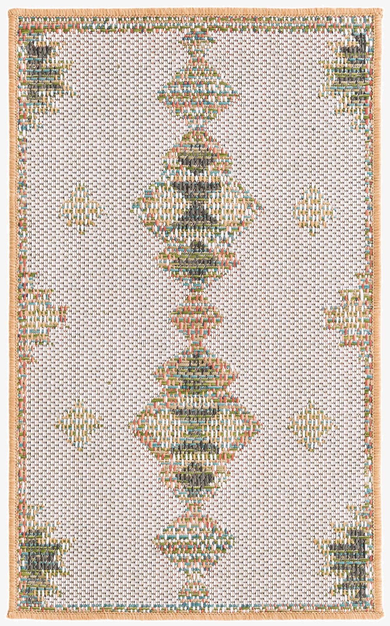 2' x 3'  Washable Baja Indoor / Outdoor Rug