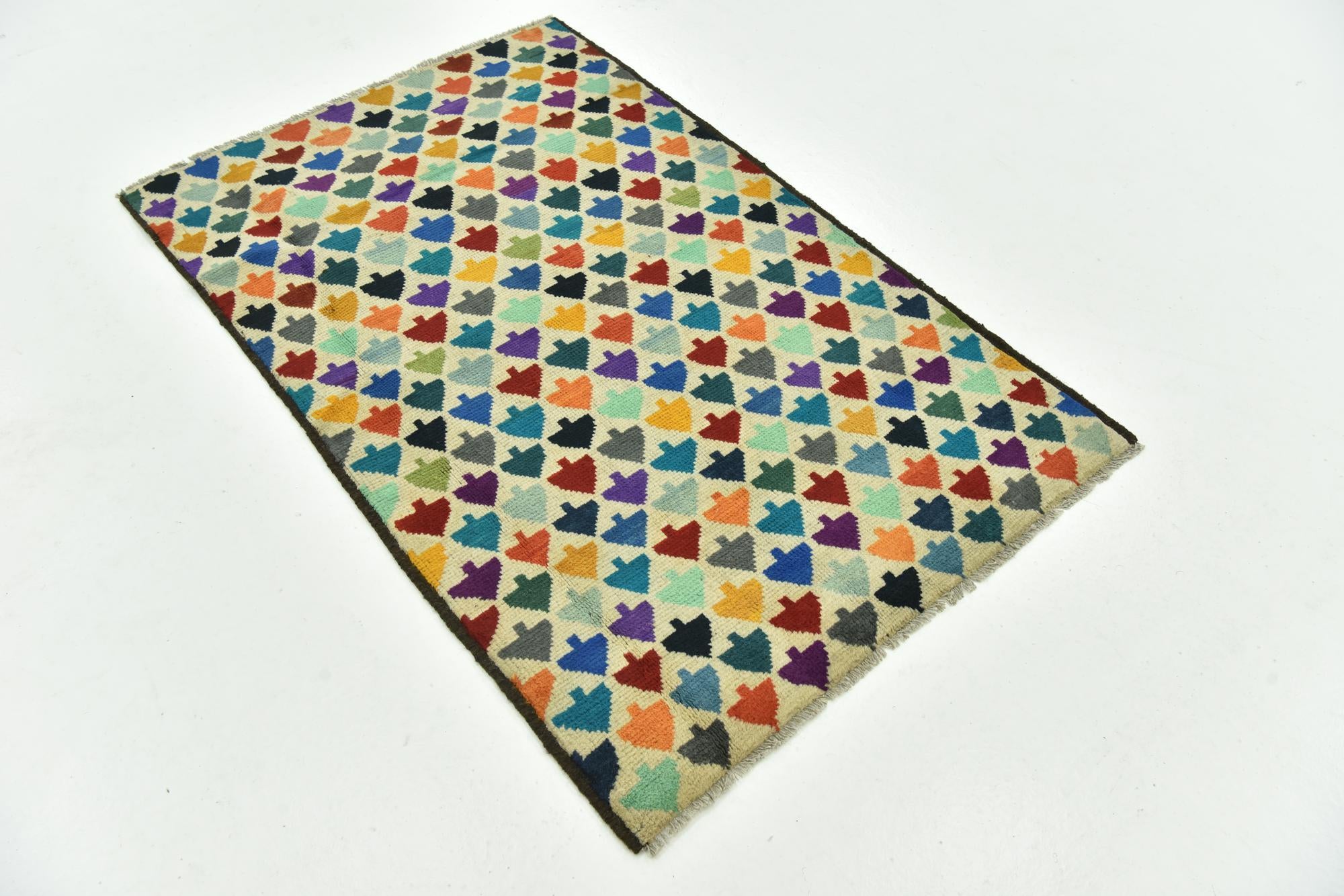 3' 2 x 5' 1 Hand Knotted Balouch Rug
