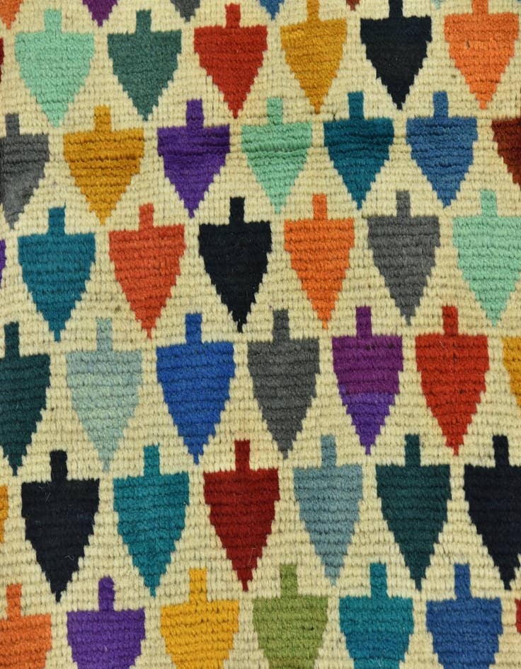 Detail image of 3' 2 x 5' 1  Hand Knotted Balouch Rug