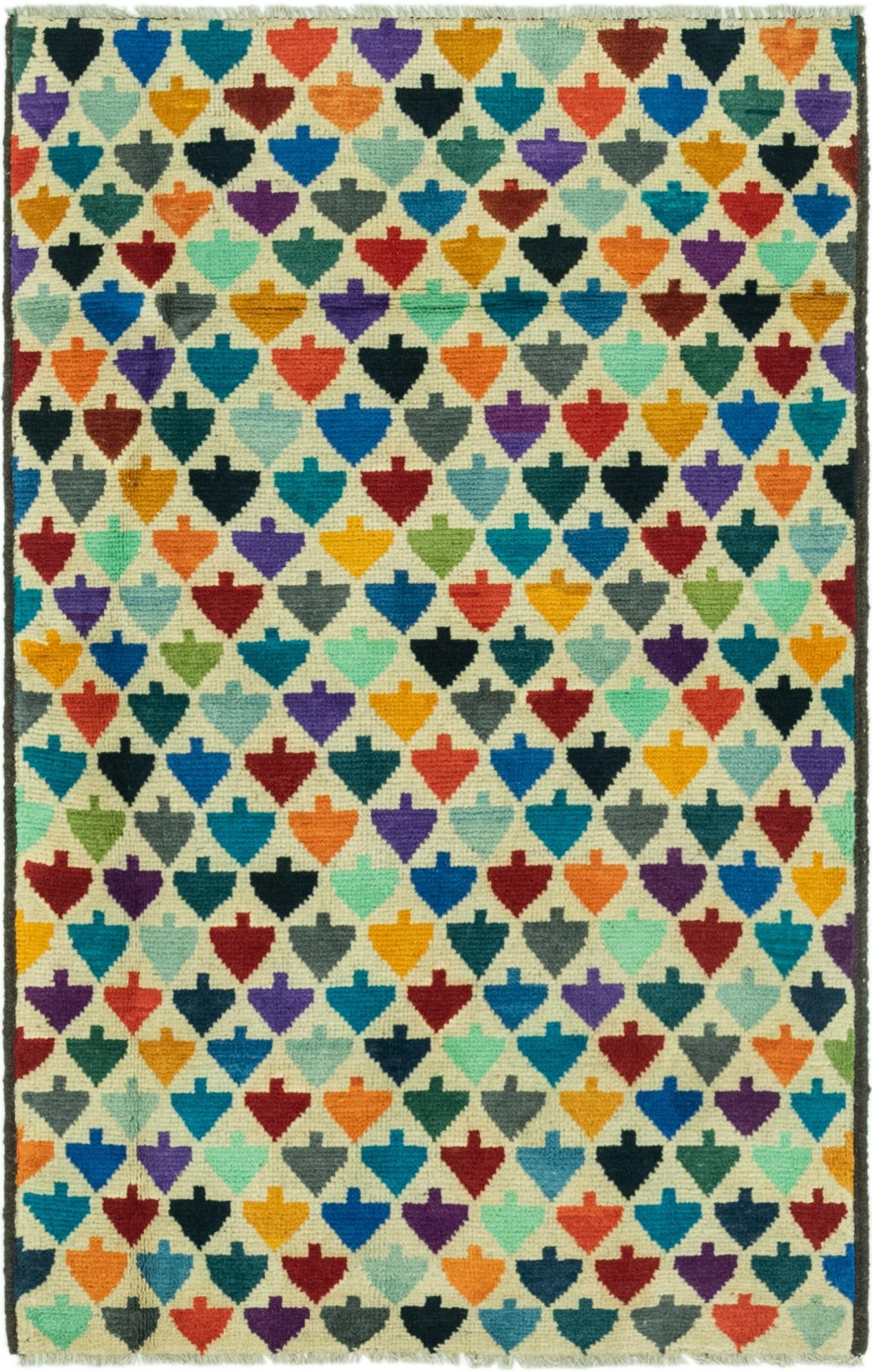 3' 2 x 5' 1 Hand Knotted Balouch Rug