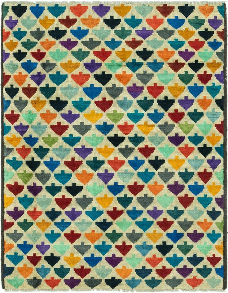 Detail image of 3' 2 x 5' 1 Hand Knotted Balouch Rug