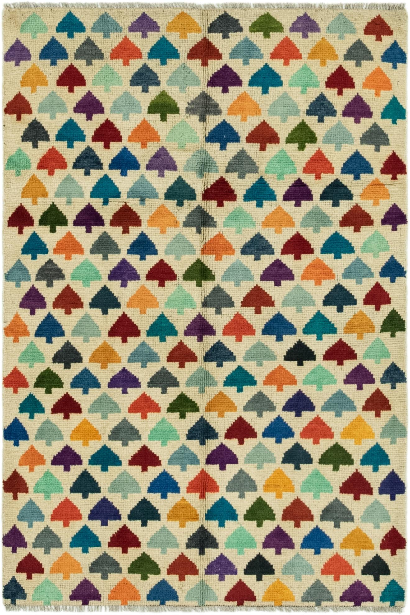 3' 4 x 5' 1 Hand Knotted Balouch Rug