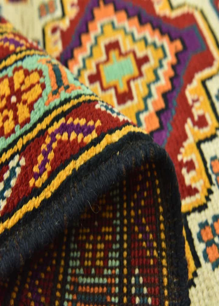 3' 4 x 5' Hand Knotted Balouch Rug