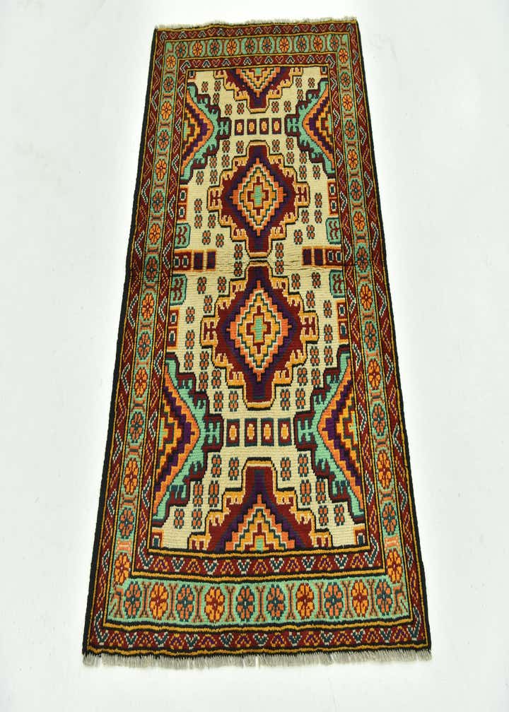 3' 4 x 5' Hand Knotted Balouch Rug