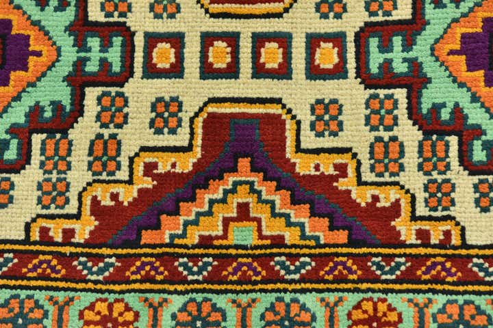 3' 4 x 5' Hand Knotted Balouch Rug