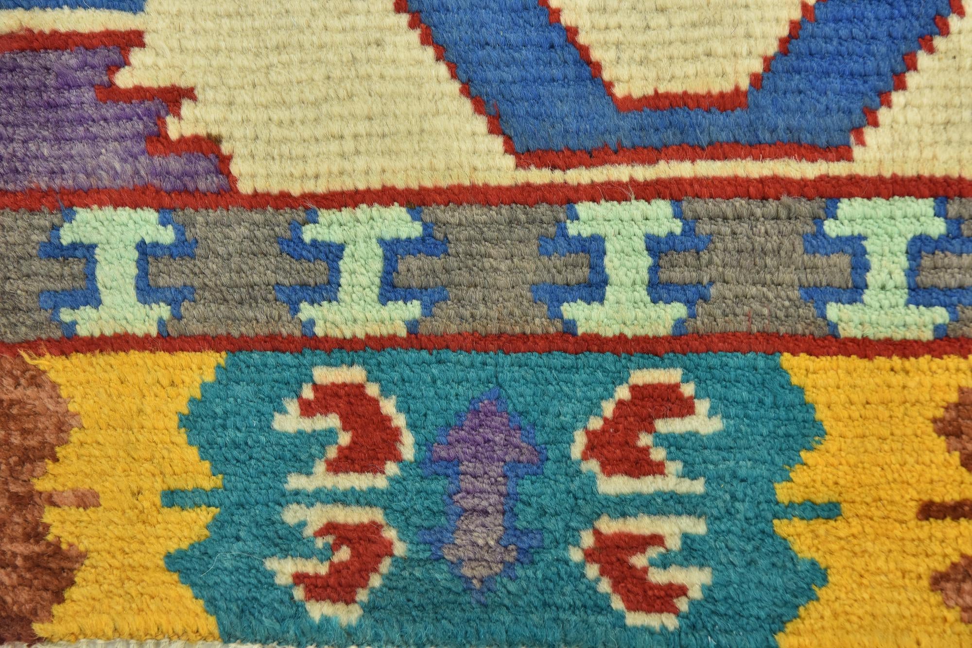 3' 5 x 5' 2 Hand Knotted Balouch Rug