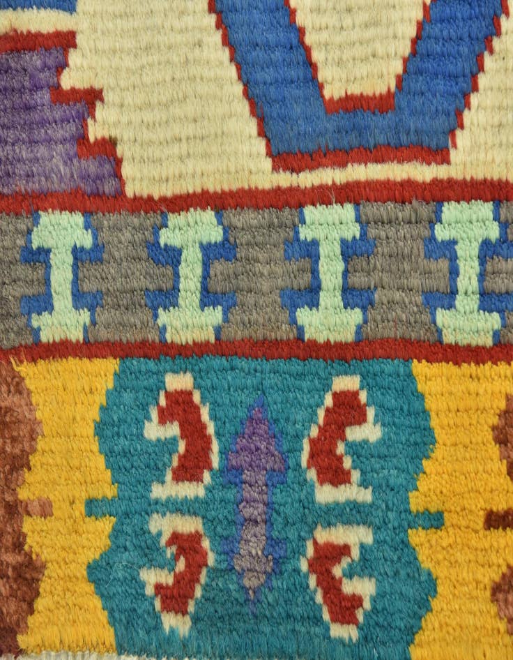 Detail image of 3' 5 x 5' 2  Hand Knotted Balouch Rug