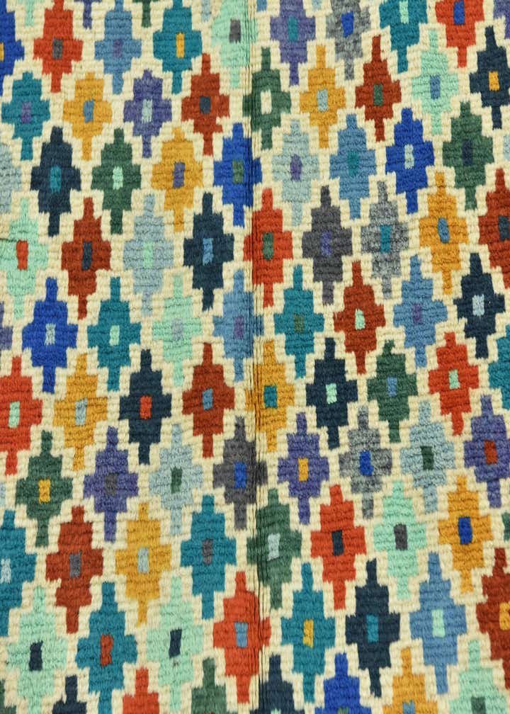 3' 5 x 5' Hand Knotted Balouch Rug