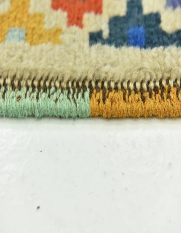 Detail image of 3' 5 x 5' Hand Knotted Balouch Rug