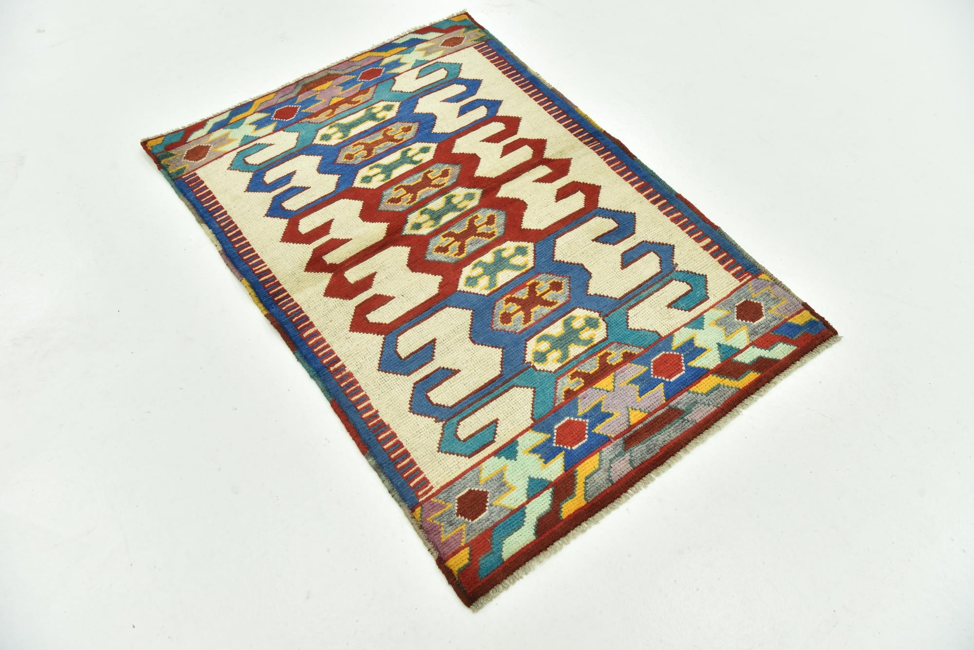 3' 2 x 4' 8 Hand Knotted Balouch Rug