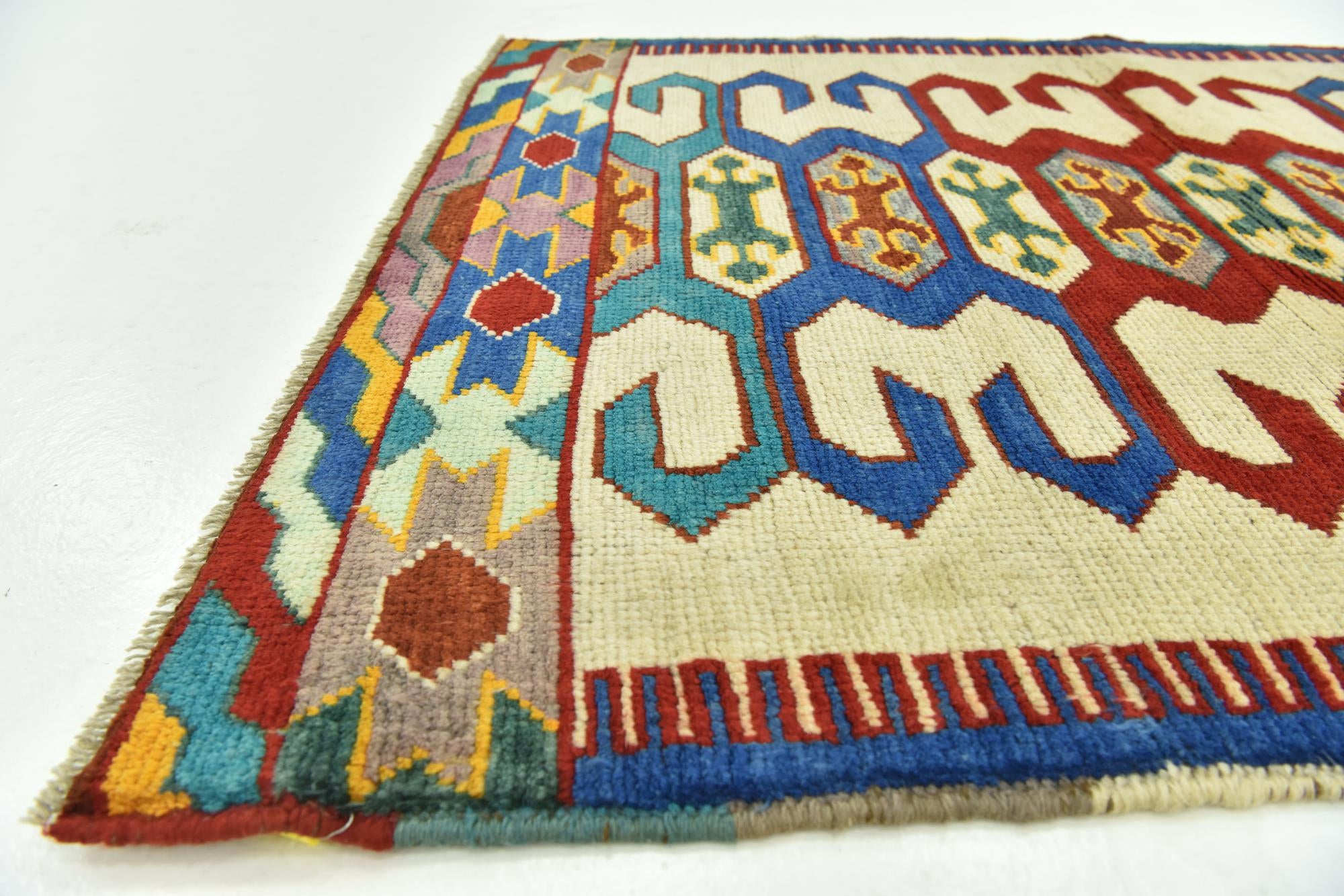 3' 2 x 4' 8 Hand Knotted Balouch Rug