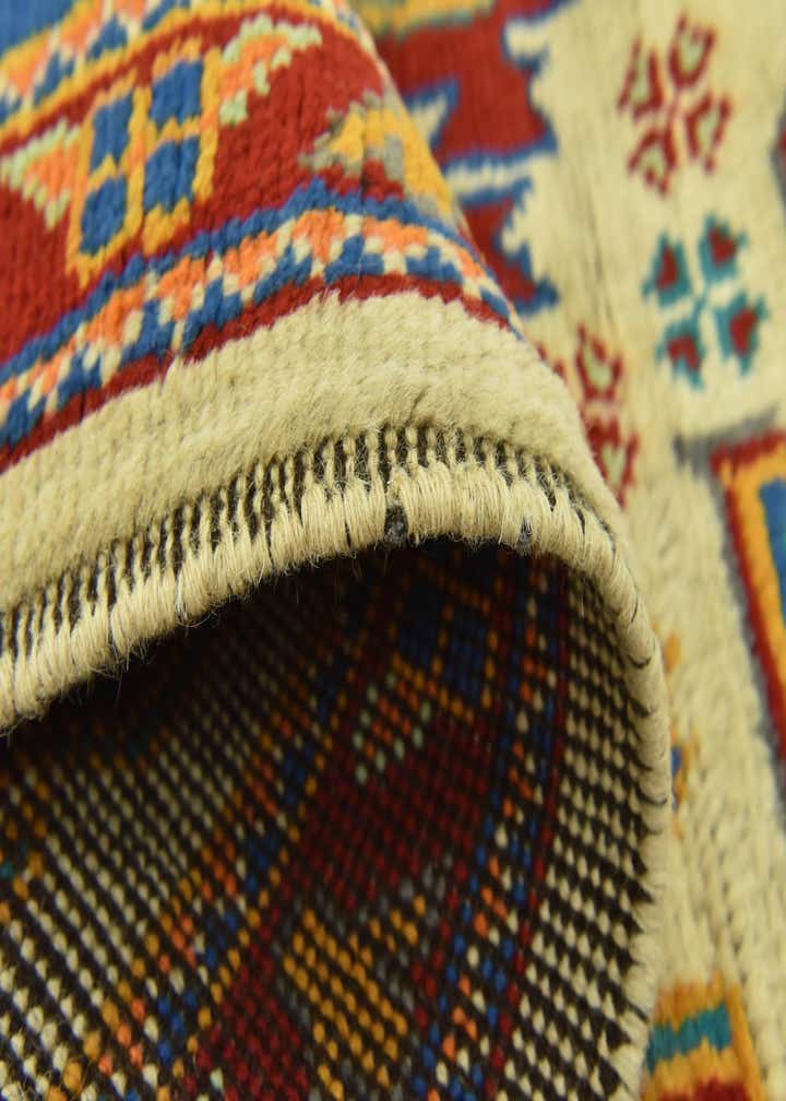 3' 4 x 4' 10 Hand Knotted Balouch Rug
