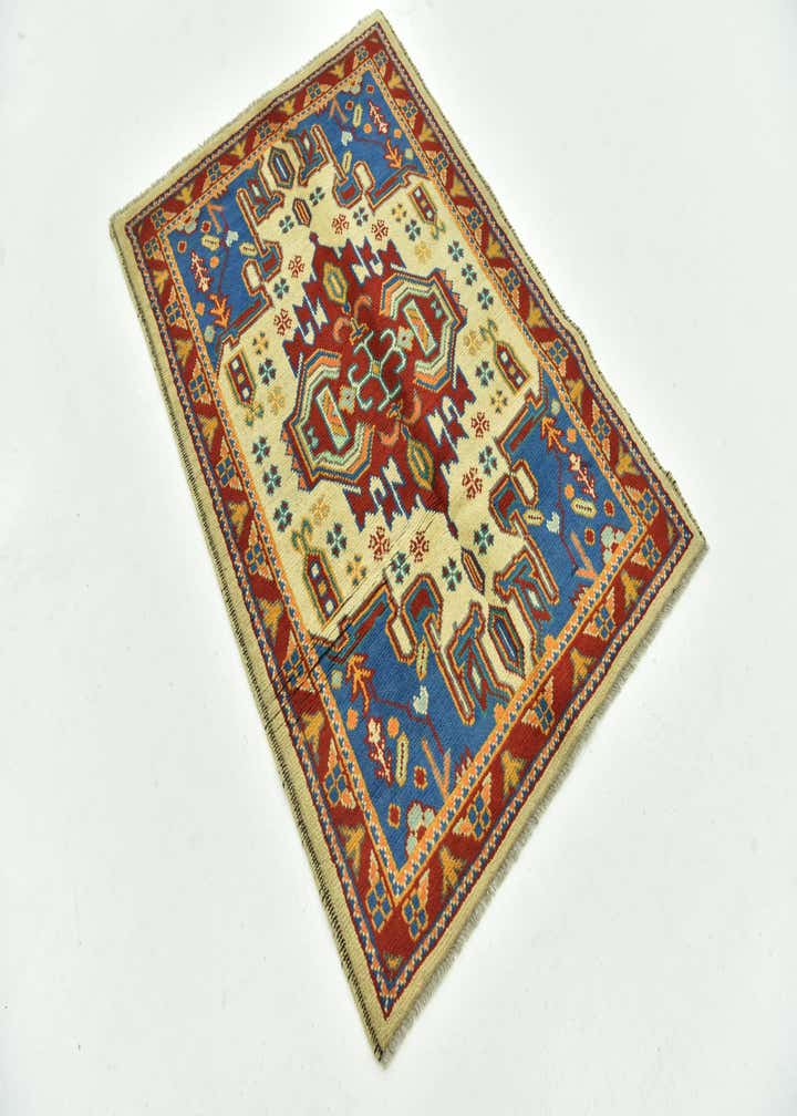 3' 4 x 4' 10 Hand Knotted Balouch Rug