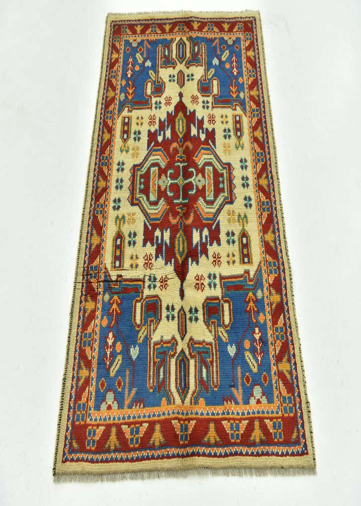3' 4 x 4' 10 Hand Knotted Balouch Rug