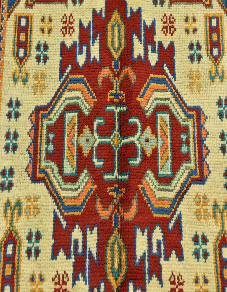 Detail image of 3' 4 x 4' 10 Hand Knotted Balouch Rug