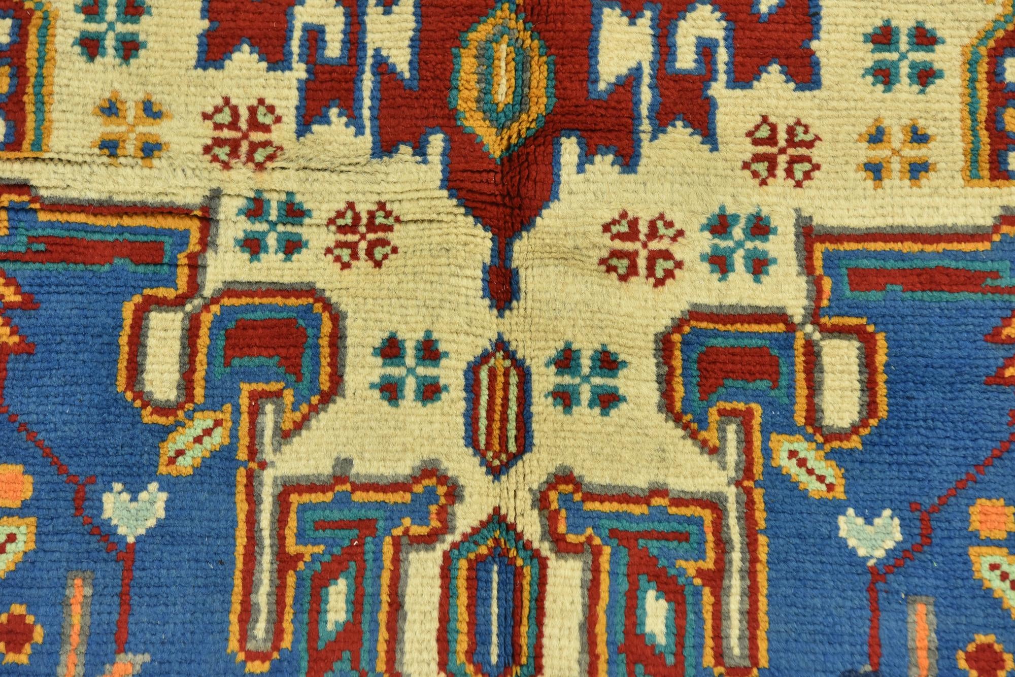 3' 4 x 4' 10 Hand Knotted Balouch Rug