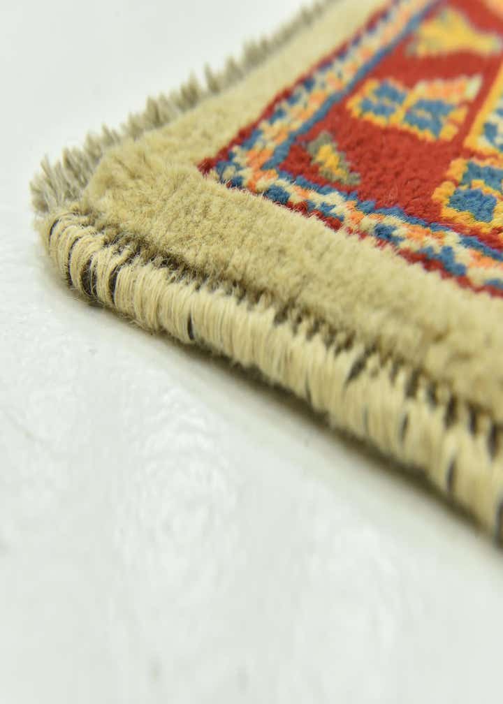 3' 4 x 4' 10 Hand Knotted Balouch Rug