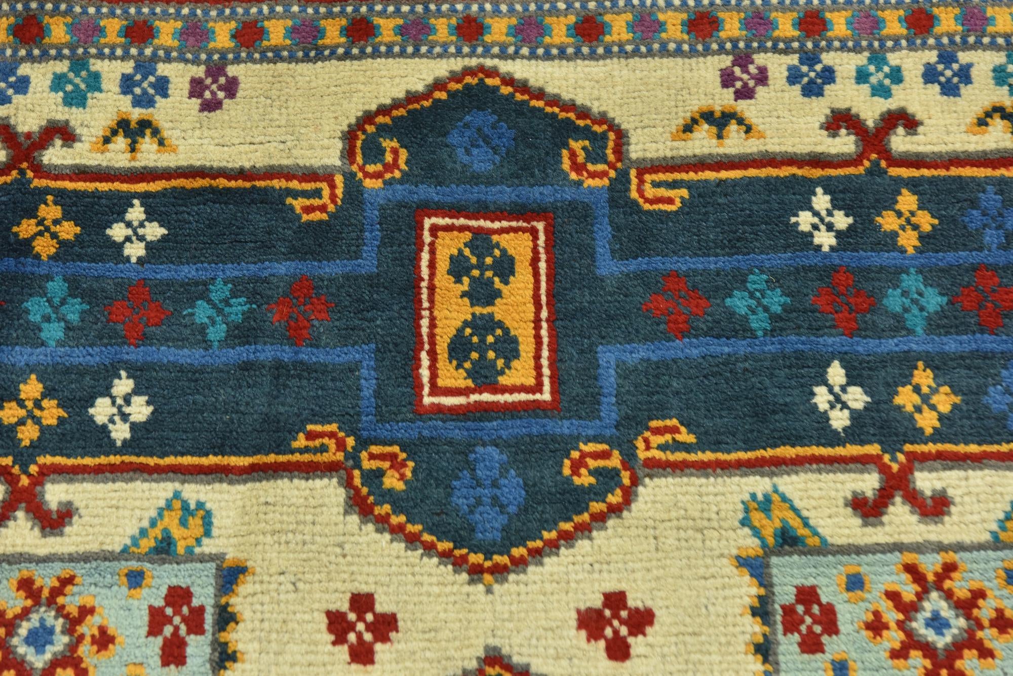 3' 5 x 4' 9 Hand Knotted Balouch Rug
