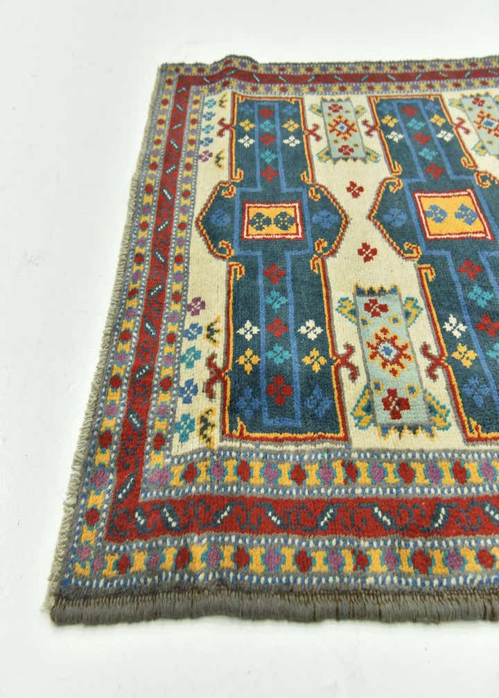 3' 5 x 4' 9 Hand Knotted Balouch Rug