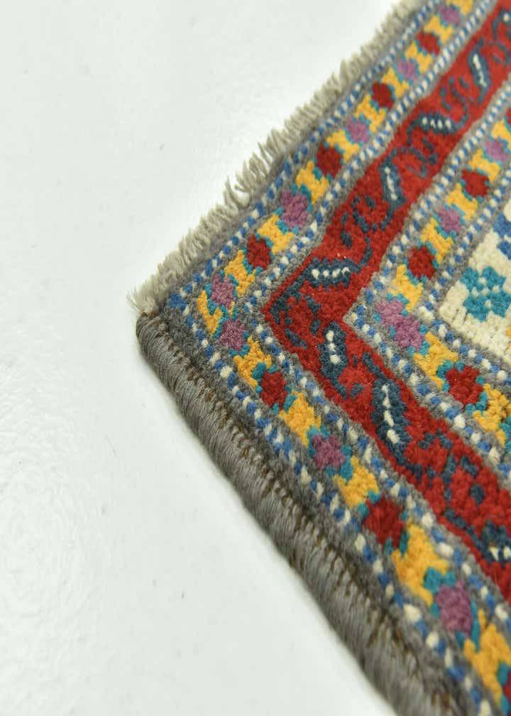 3' 5 x 4' 9 Hand Knotted Balouch Rug
