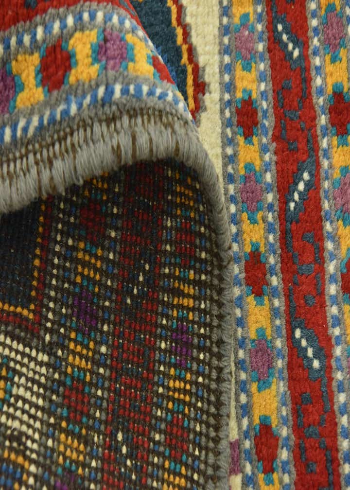 3' 5 x 4' 9 Hand Knotted Balouch Rug