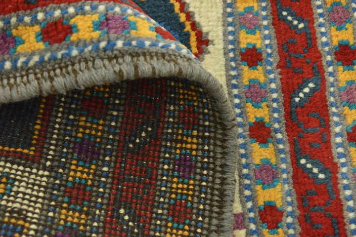 3' 5 x 4' 9 Hand Knotted Balouch Rug