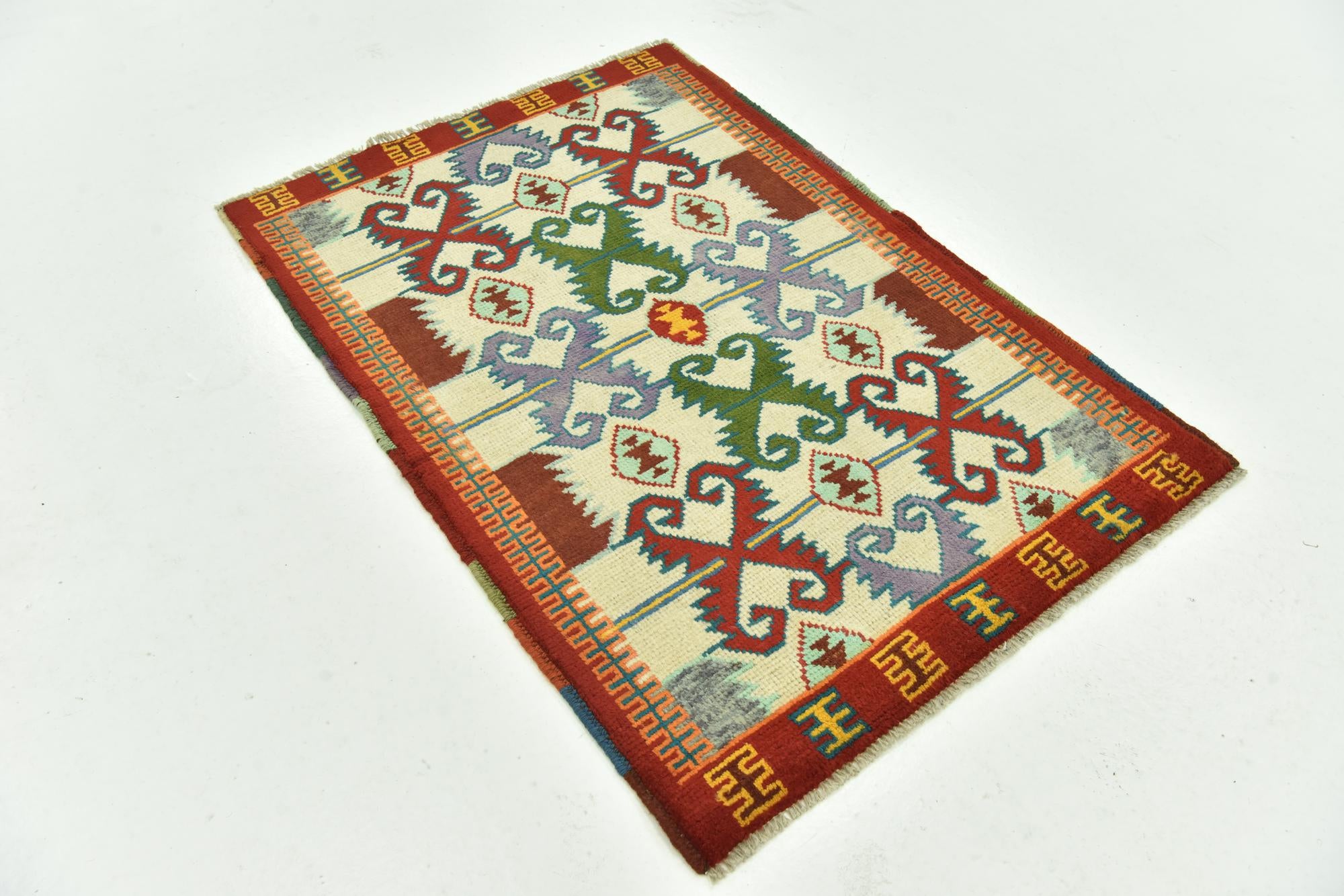 2' 8 x 3' 11 Hand Knotted Balouch Rug