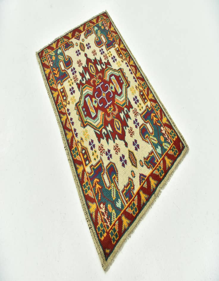 Detail image of 2' 8 x 4' 2  Hand Knotted Balouch Rug