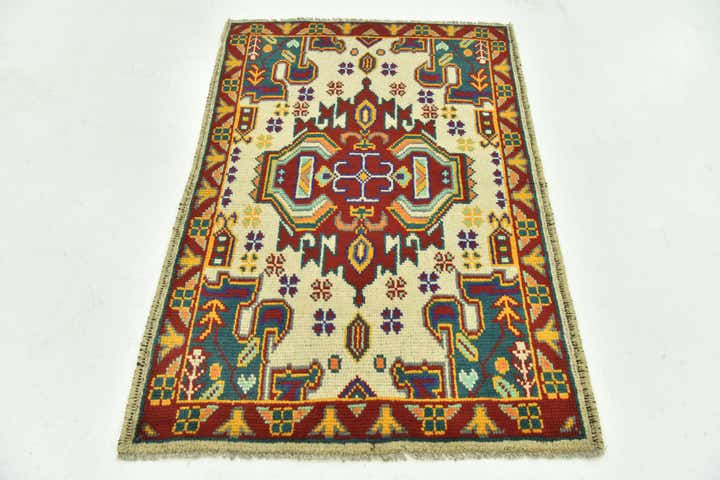 2' 8 x 4' 2 Hand Knotted Balouch Rug