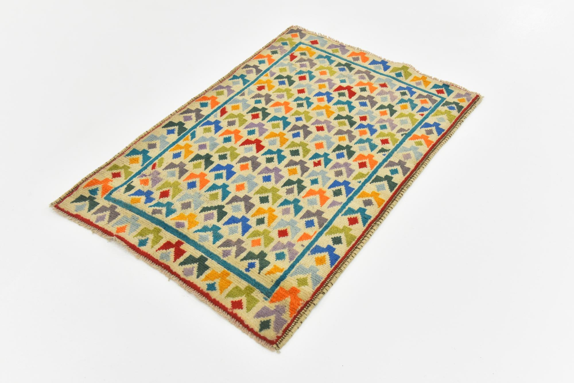 2' 10 x 4' 3 Hand Knotted Balouch Rug