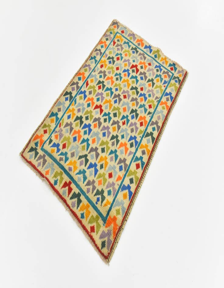 Detail image of 2' 10 x 4' 3  Hand Knotted Balouch Rug