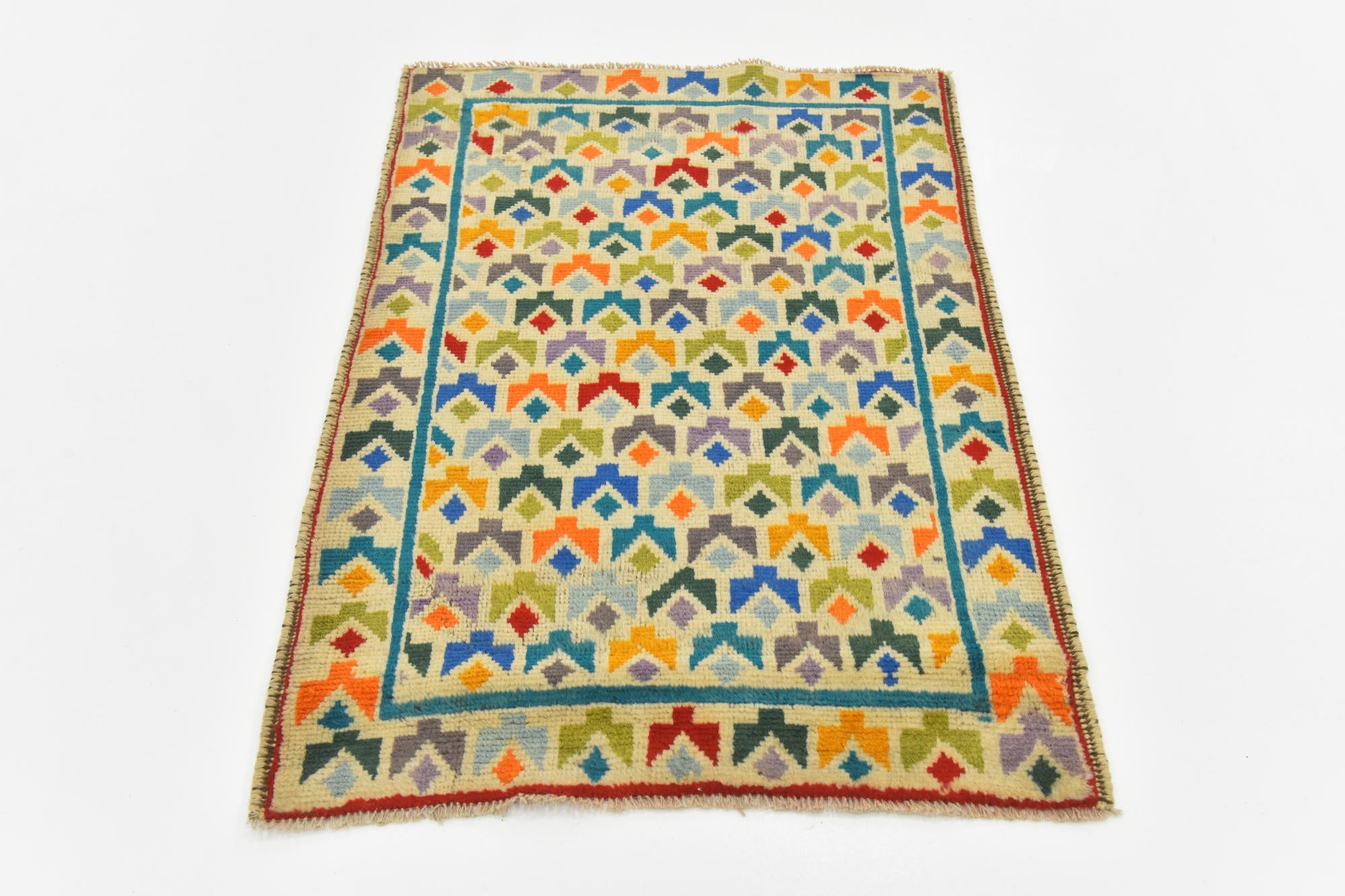 2' 10 x 4' 3 Hand Knotted Balouch Rug