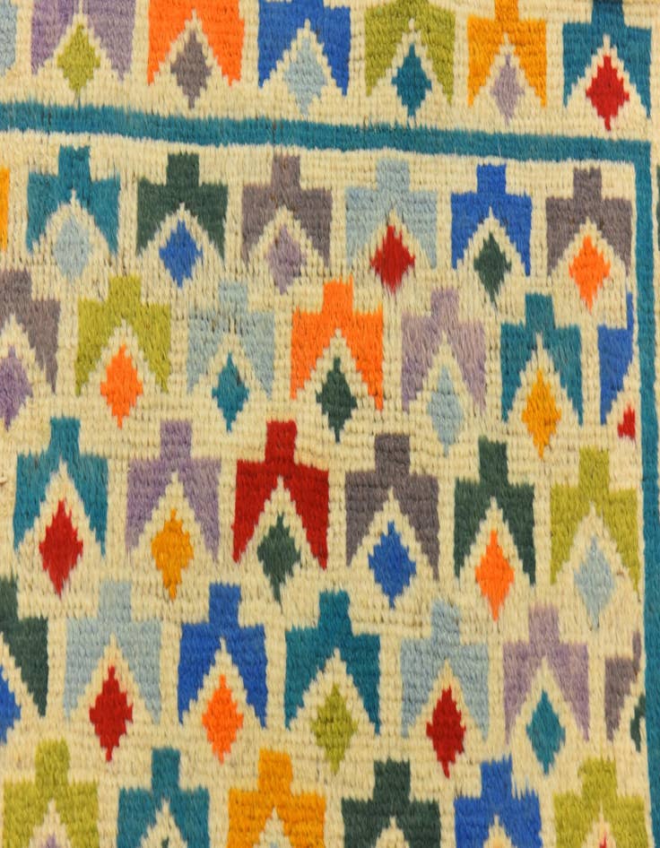 Detail image of 2' 10 x 4' 3  Hand Knotted Balouch Rug