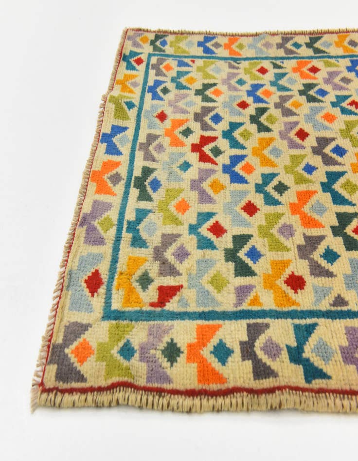 Detail image of 2' 10 x 4' 3  Hand Knotted Balouch Rug