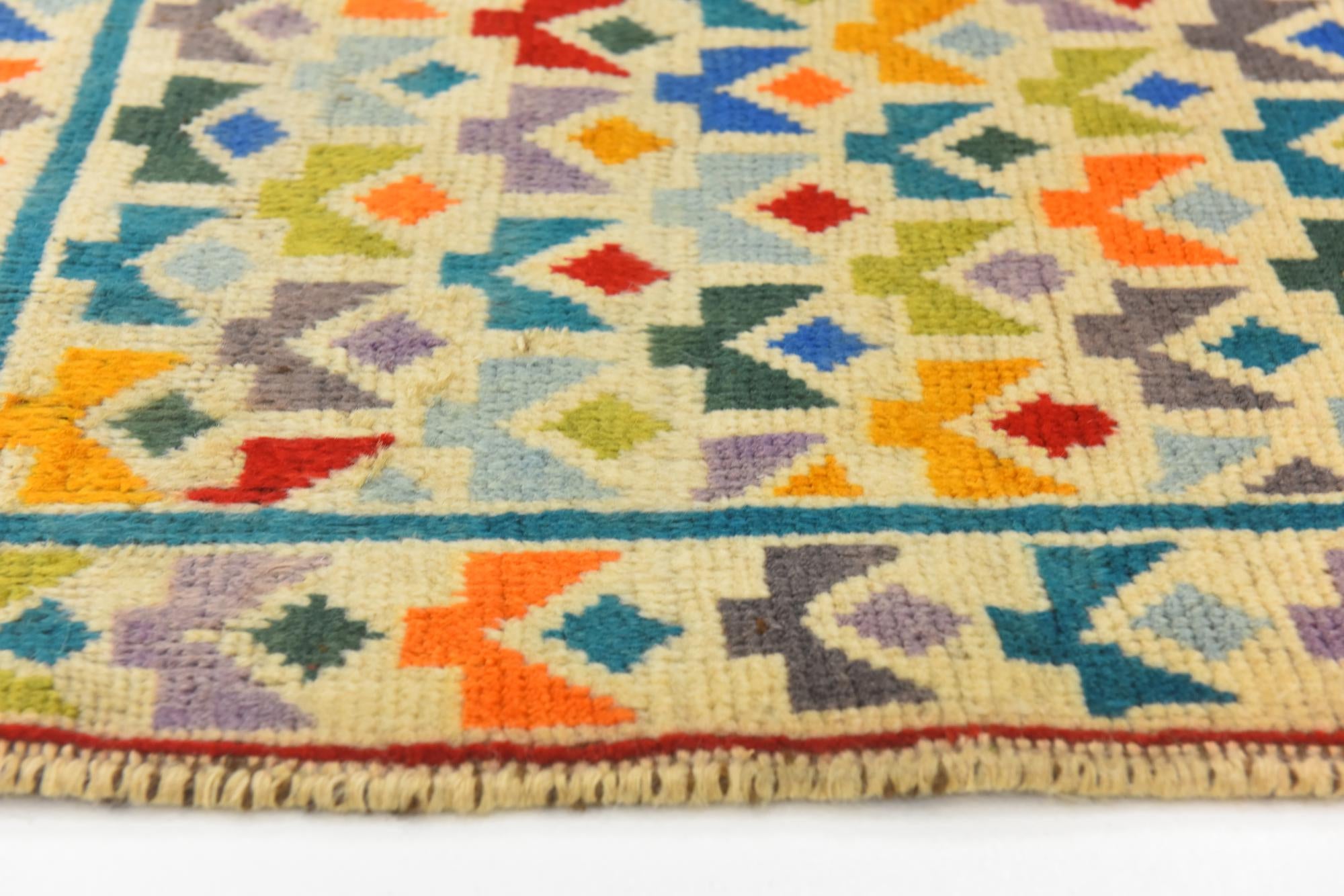 2' 10 x 4' 3 Hand Knotted Balouch Rug