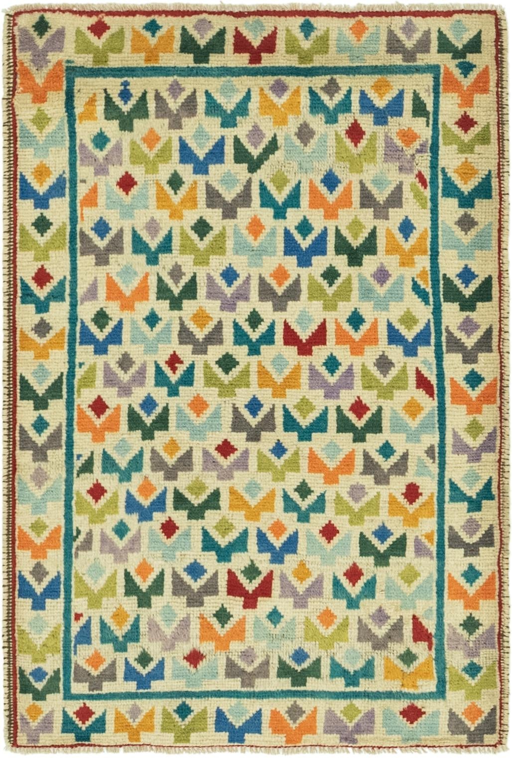 2' 10 x 4' 3 Hand Knotted Balouch Rug