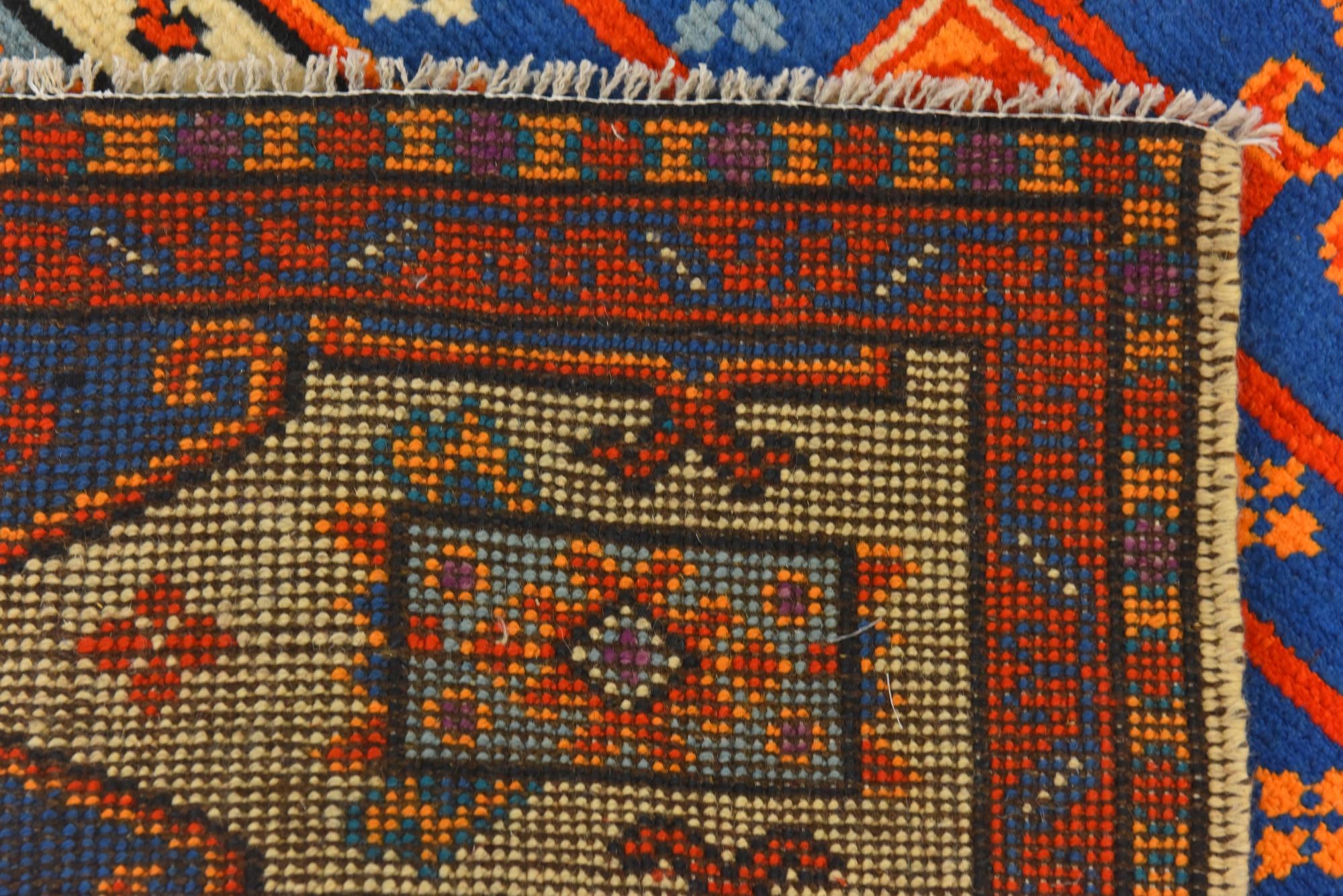 2' 9 x 4' Hand Knotted Balouch Rug