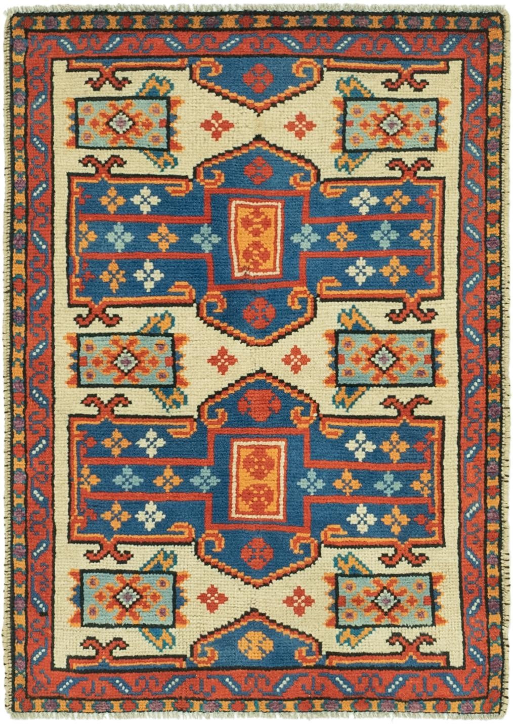 2' 9 x 4' Hand Knotted Balouch Rug