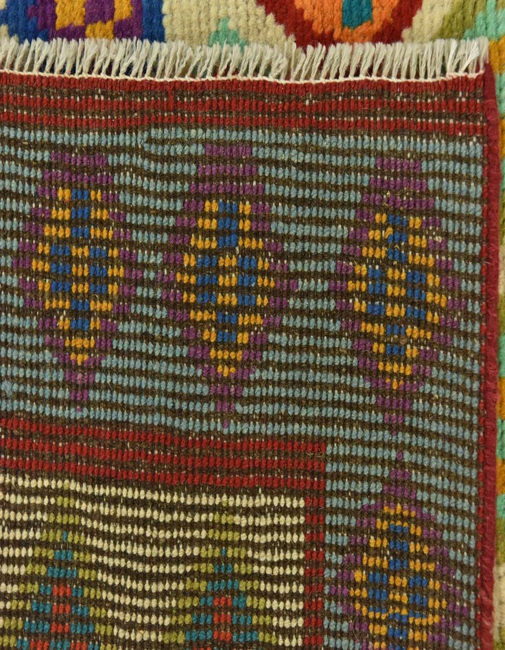 Detail image of 2' 9 x 4'  Hand Knotted Balouch Rug