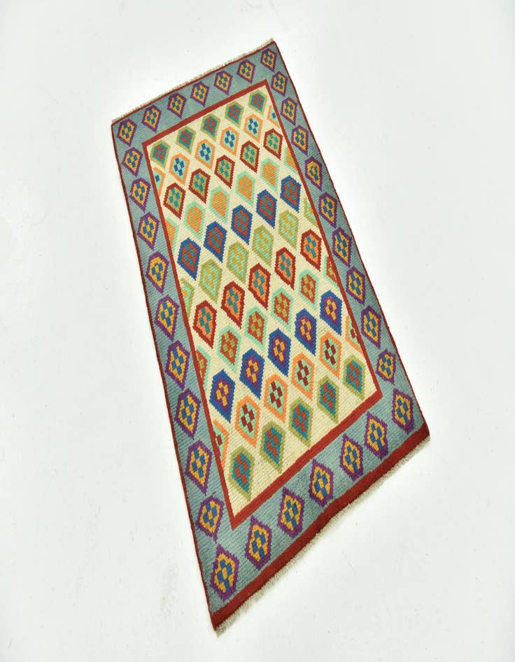 Detail image of 2' 9 x 4'  Hand Knotted Balouch Rug