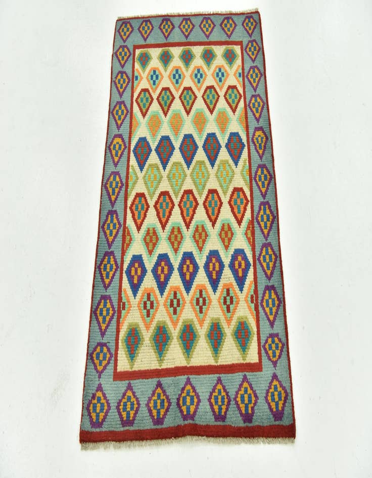 Detail image of 2' 9 x 4'  Hand Knotted Balouch Rug