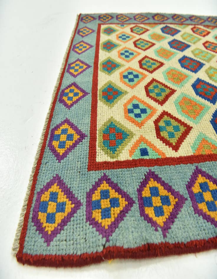 Detail image of 2' 9 x 4' Hand Knotted Balouch Rug