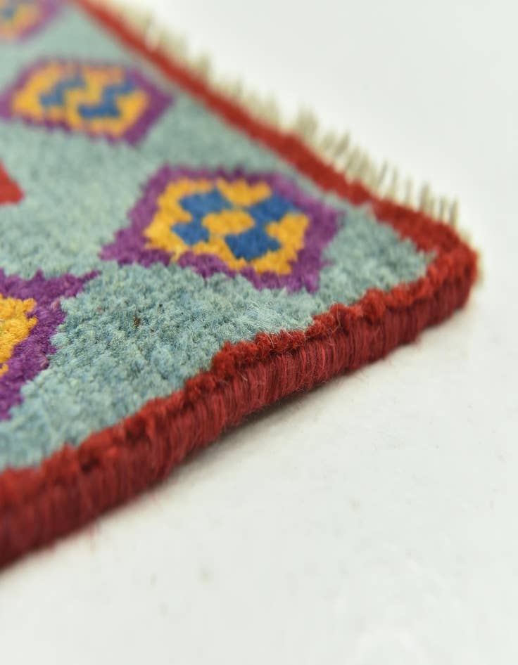 Detail image of 2' 9 x 4'  Hand Knotted Balouch Rug