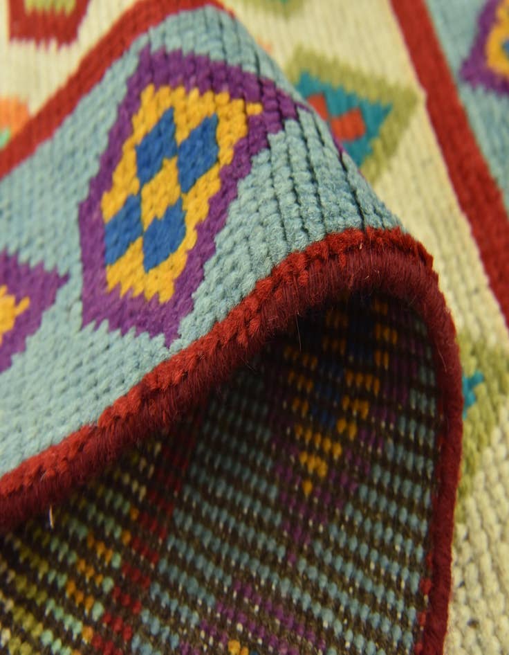 Detail image of 2' 9 x 4'  Hand Knotted Balouch Rug